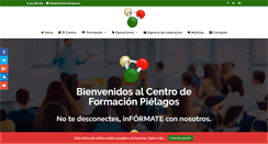 Desktop Screenshot of formacionpielagos.com
